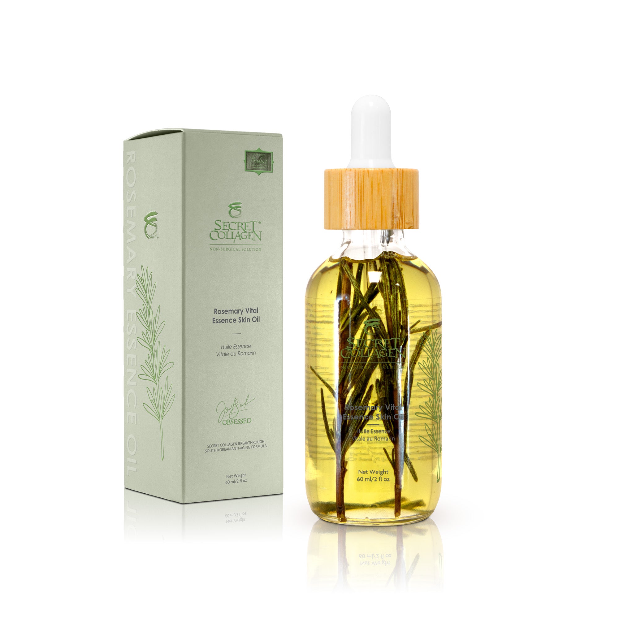 Rosemary Vital Essence Skin Oil - Secret Collagen